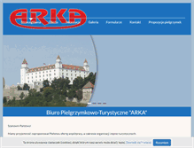 Tablet Screenshot of biuroarka.pl